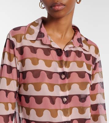 Camisa Giardino estampada | Adriana Degreas