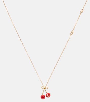 Chez Valentino Cherryfic necklace | Valentino