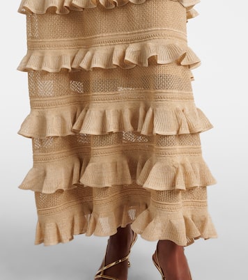 Jupe longue Illuminate | Zimmermann