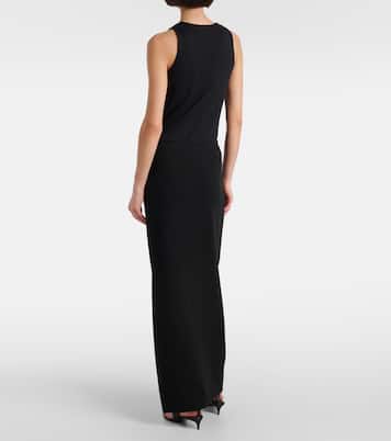 Lilth crêpe jersey pencil skirt | Khaite