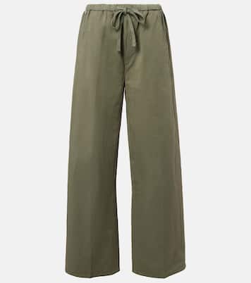 Pantaloni Aurora in cotone e lino a gamba larga | Citizens of Humanity
