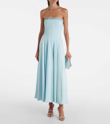 Midikleid Aldina aus Crêpe | Costarellos