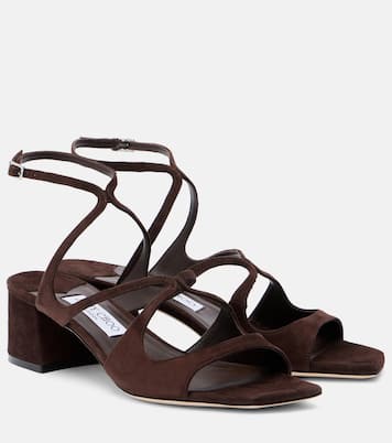 Sandali Azilia 45 in suede | Jimmy Choo