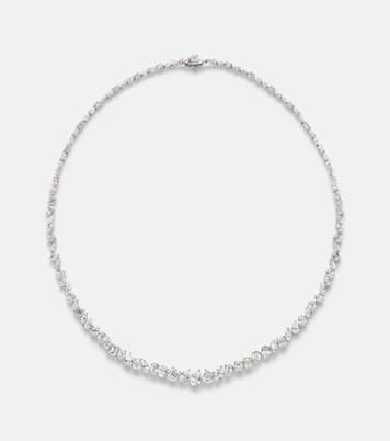 18kt gold necklace with diamonds | Kamyen