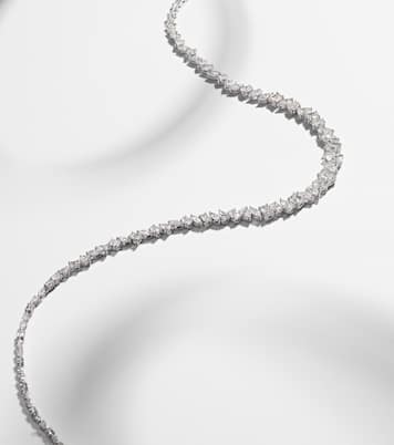 18kt gold necklace with diamonds | Kamyen