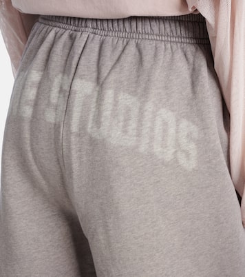 Felin logo cotton fleece sweatpants | Acne Studios