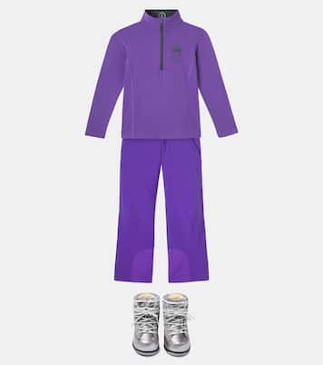 Ida printed half-zip technical top | Bogner Kids