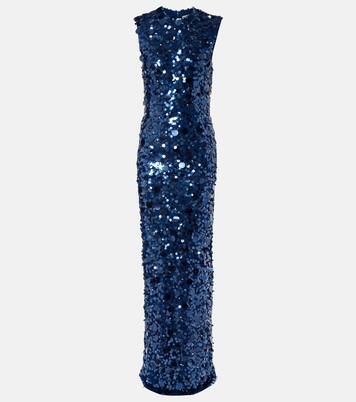 Sequined gown  | Carolina Herrera
