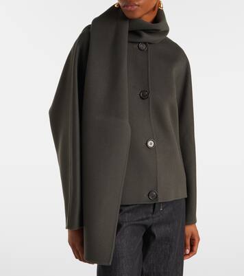 Giacca Kate in lana vergine con foulard | 'S Max Mara