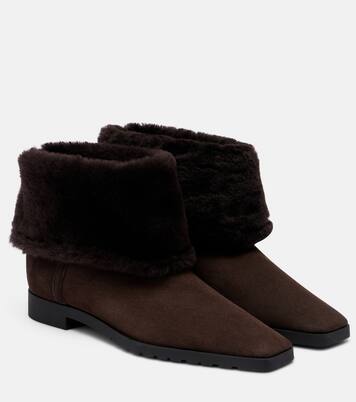 Botines de ante con borrego | Toteme