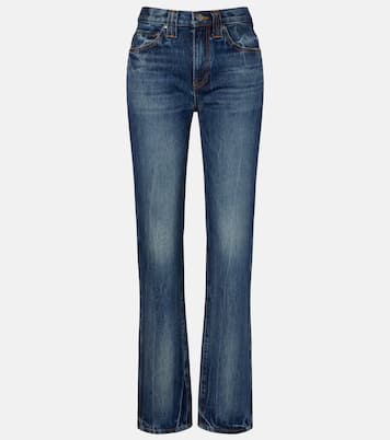 Farley high-rise straight jeans | Khaite
