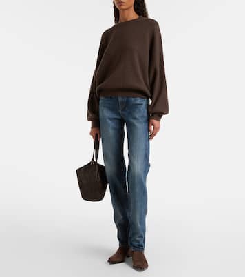 Farley high-rise straight jeans | Khaite