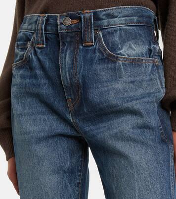 Farley high-rise straight jeans | Khaite