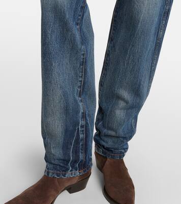 Farley high-rise straight jeans | Khaite