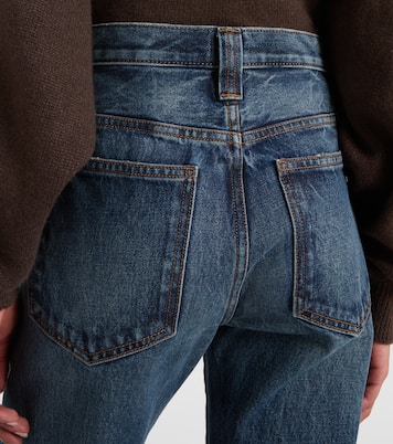 Farley high-rise straight jeans | Khaite