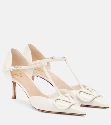 D'Orsay VLogo 65 patent leather pumps | Valentino Garavani