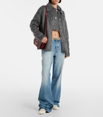 Sneakers Gucci Shift mit Veloursleder | Gucci