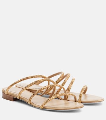 Erin crystal-embellished sandals | Rene Caovilla
