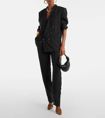 Amalia Mini leather shoulder bag | Saint Laurent