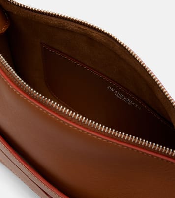 Loafer leather top-handle bag | JW Anderson