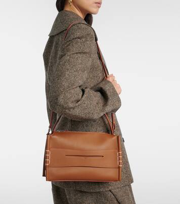 Loafer leather top-handle bag | JW Anderson