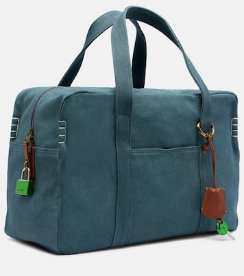 Weekender Small aus Canvas mit Leder | JW Anderson