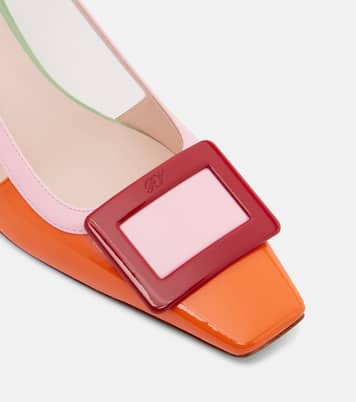 Belle Vivier leather slingback pumps | Roger Vivier