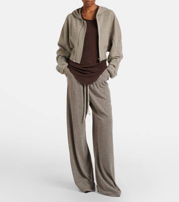 Pantaloni sportivi in jersey di misto cotone | Rick Owens