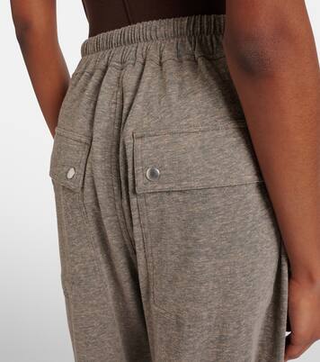 Pantaloni sportivi in jersey di misto cotone | Rick Owens