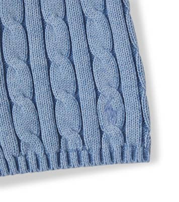 Cable-knit cotton shorts | Polo Ralph Lauren Kids