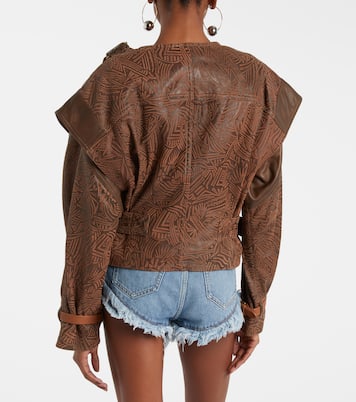 Veste Erine en cuir | Isabel Marant