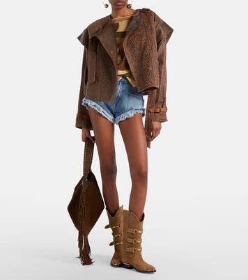 Veste Erine en cuir | Isabel Marant