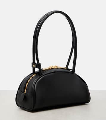 Beau Small leather bowling bag | Miu Miu