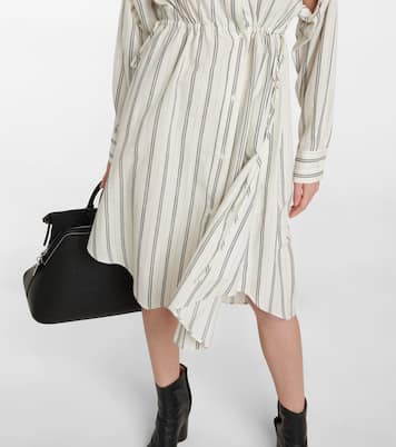 Abito chemisier in lana e cotone | MM6 Maison Margiela