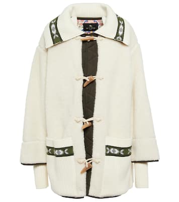 Mantel aus Shearling-Imitat | Etro