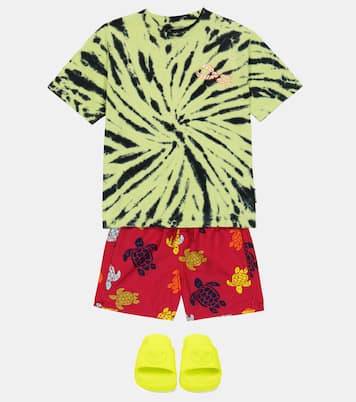 Jim printed swim trunks | Vilebrequin Kids