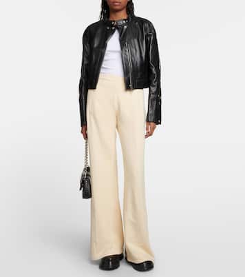 Wide-leg cotton sweatpants | Amiri
