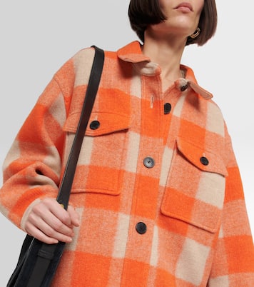 Harveli checked jacket | Marant Etoile