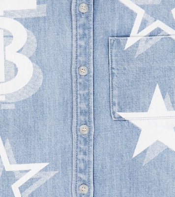 TB Monogram denim shirt | Burberry Kids