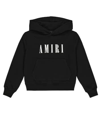 Sweat-shirt à capuche imprimé en coton | Amiri Kids