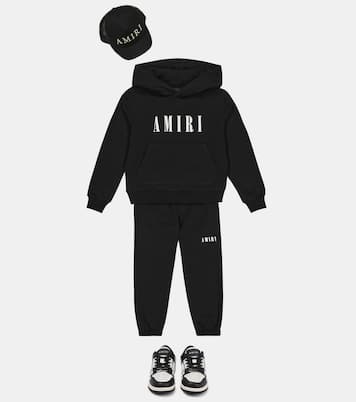 Sweat-shirt à capuche imprimé en coton | Amiri Kids