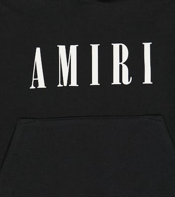 Sweat-shirt à capuche imprimé en coton | Amiri Kids