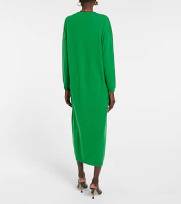 Cashmere maxi dress | Jardin des Orangers