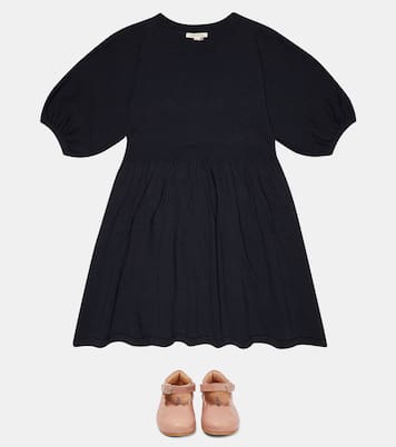 Soybean cotton dress | Caramel