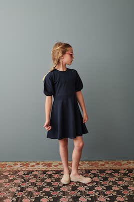 Soybean cotton dress | Caramel