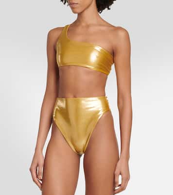 Apex one-shoulder bikini top | Jade Swim