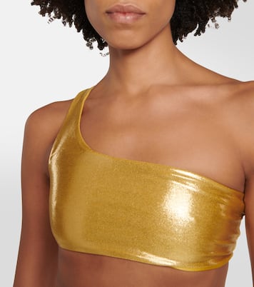 Apex one-shoulder bikini top | Jade Swim