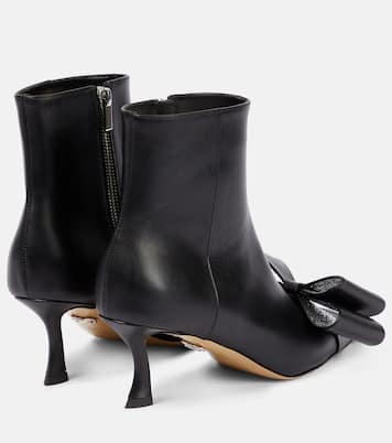 Verzierte Ankle Boots Le Cadeau aus Leder | Mach & Mach