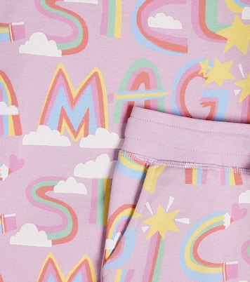 Felpa e pantaloni sportivi in cotone | Stella McCartney Kids