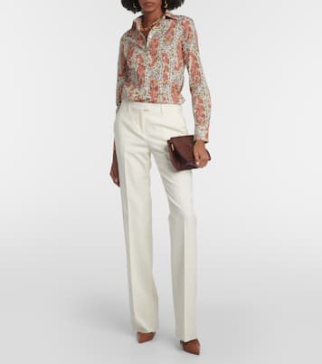 Chemise en coton mélangé à motif cachemire | Etro